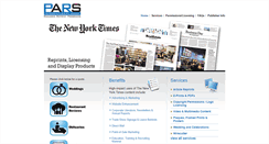 Desktop Screenshot of nytreprints.com